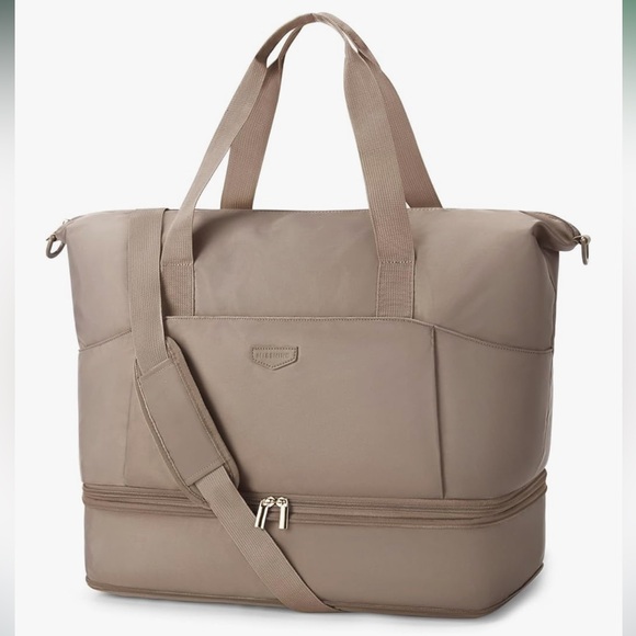 Handbags - *New* Weekender/Expandable/Foldie Travel Bag/Duffel/Carry-On - Camel